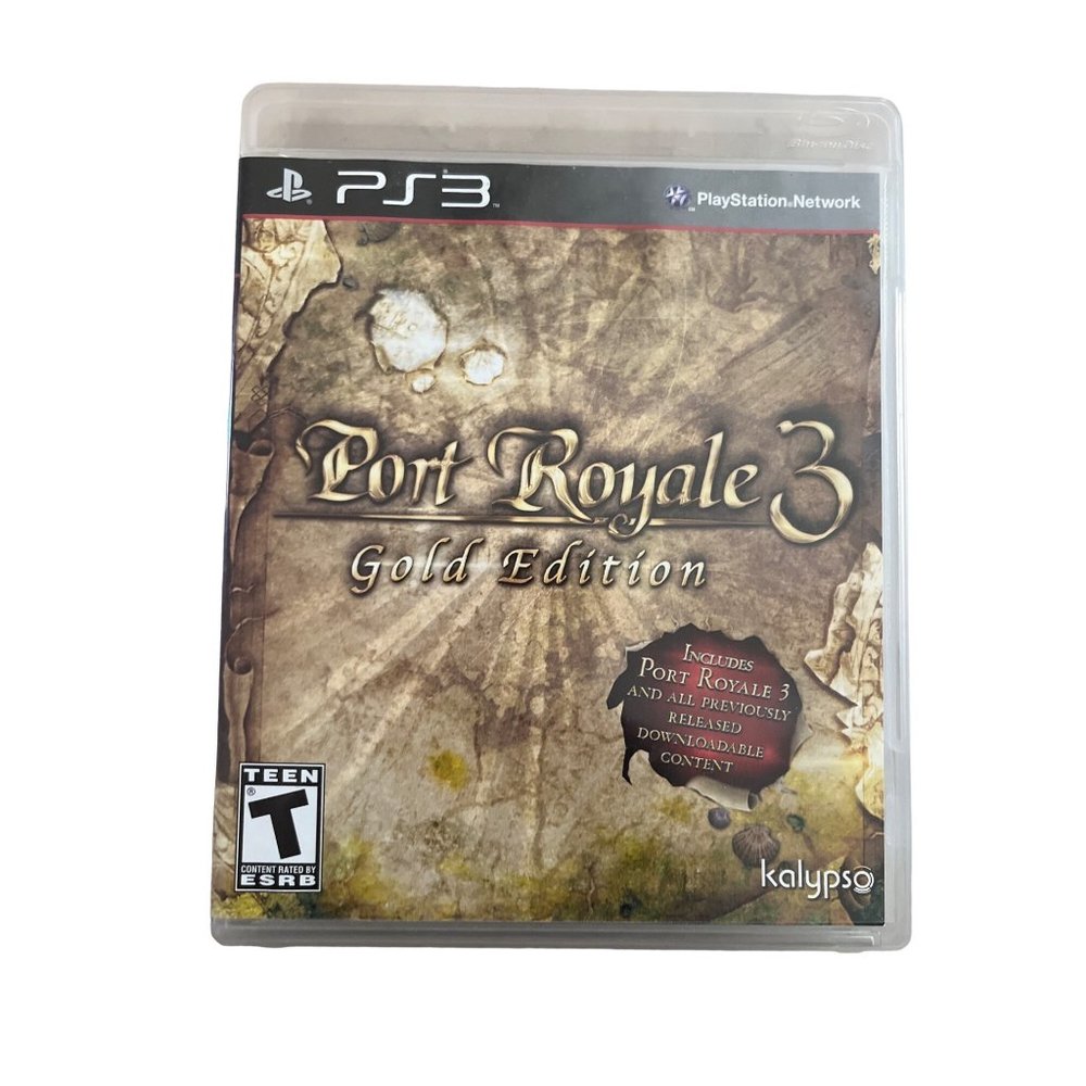 PS3 Port Royal 3 Gold Edition Game